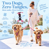 Dual Dog Leash | 360° No-Tangle Swivel