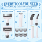 Pet Grooming Vacuum | Groom, Trim & Dry at Home
