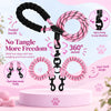 Dual Dog Leash | 360° No-Tangle Swivel