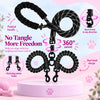 Dual Dog Leash | 360° No-Tangle Swivel
