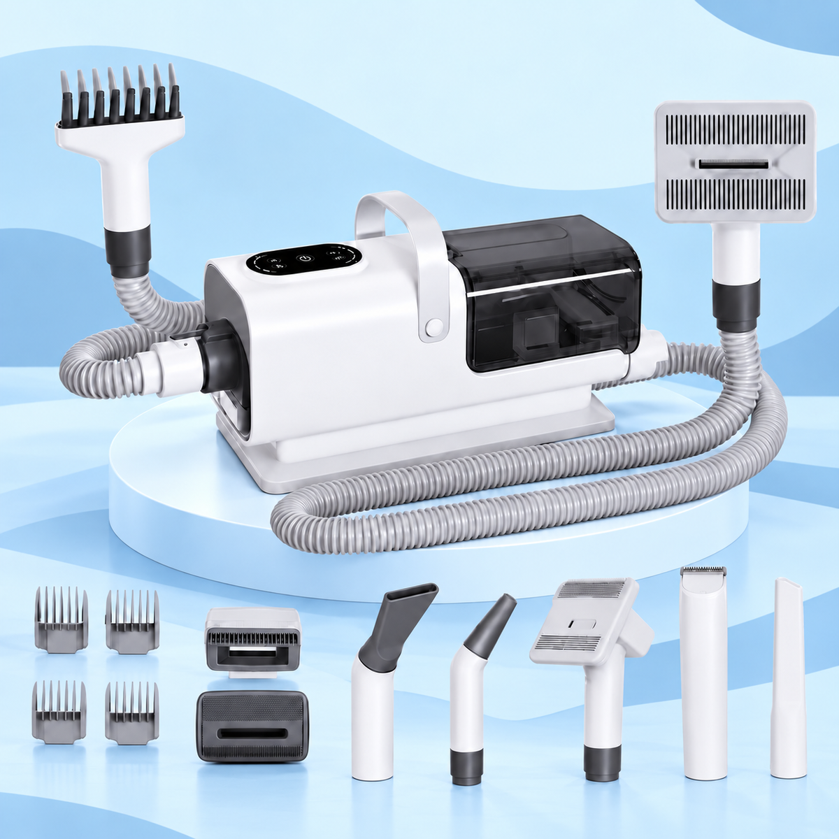 Pet Grooming Vacuum | Groom, Trim & Dry at Home